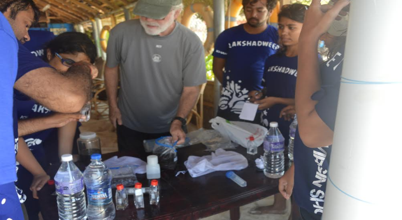 Field Visit to Kawaratti Island, Lakshadweep