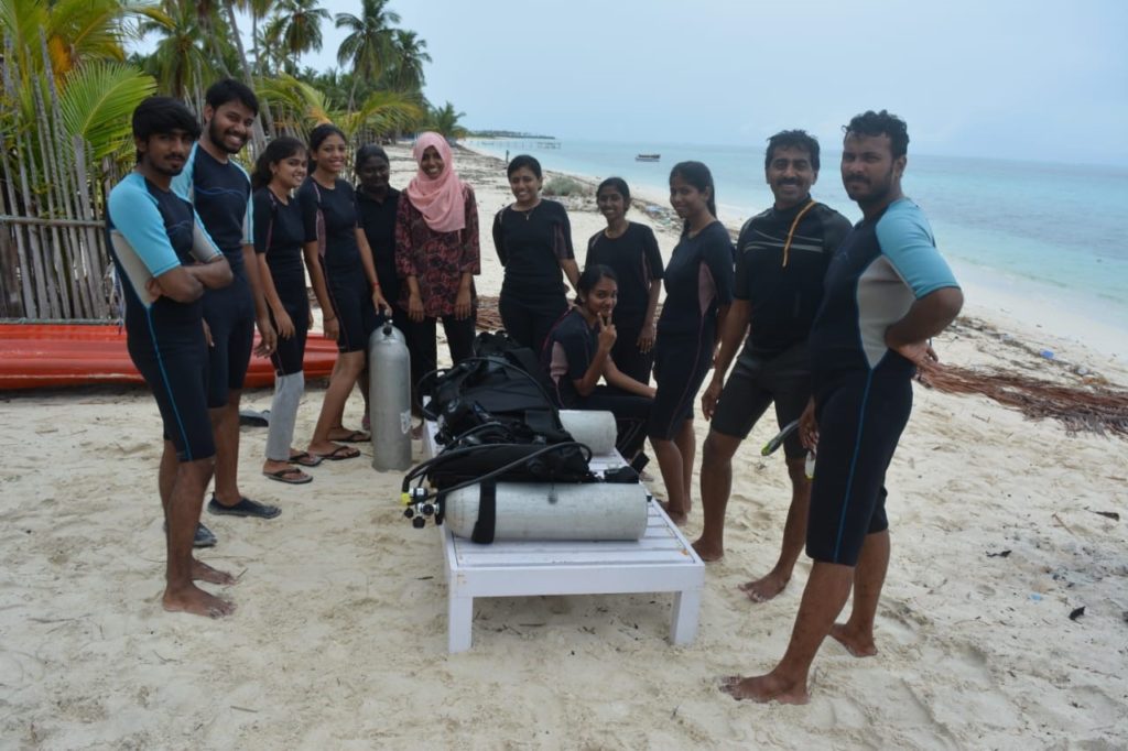 Field Visit to Kawaratti Island, Lakshadweep