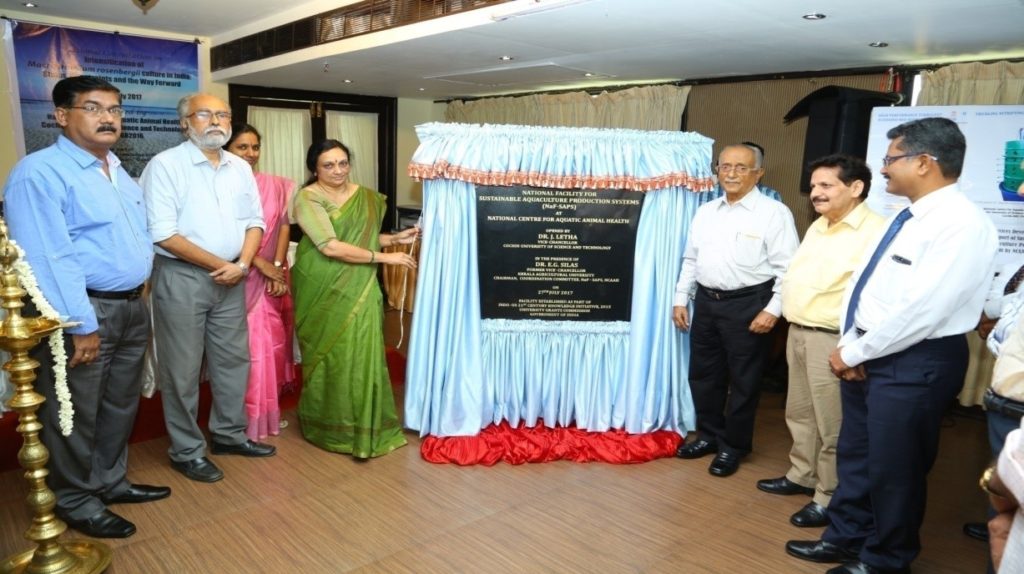 inauguration of National Facility for Sustainable Aquaculture Production Systems